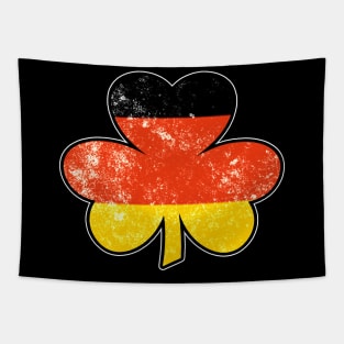 German Flag Shamrock German and Irish Heritage Tapestry