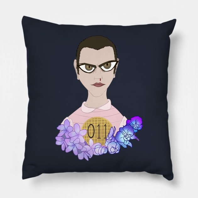 Eleven Pillow by Unsafety Pin