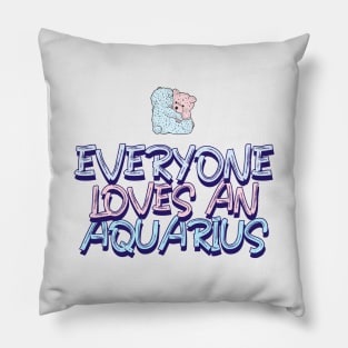 A zodiac sign test-Aquarius Pillow