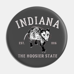 Indiana Opossum Pin