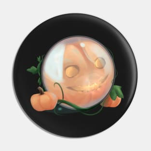 Halloween Pumpkin Orb Pin