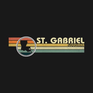 St. Gabriel Louisiana vintage 1980s style T-Shirt