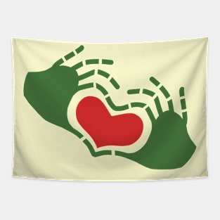 Love Bond - Green Tapestry