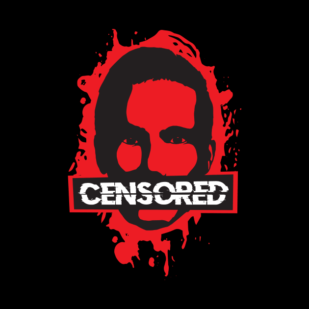 Free Speech Censored Man by Doodl