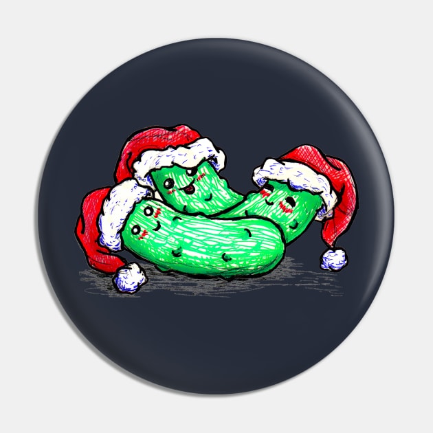 Christmas Pickles Pin by Thedustyphoenix