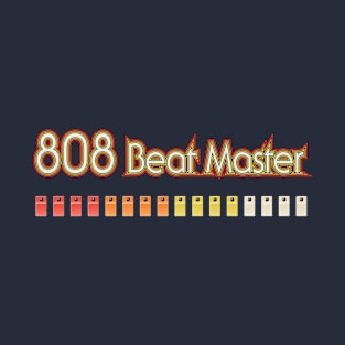 808 Beat Master Drum Machine Buttons T-Shirt