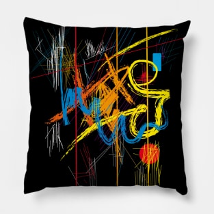 Abstract Art Vintage Carpet Pattern Pillow