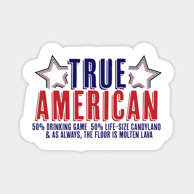 True American New Girl Magnet by allielaurie