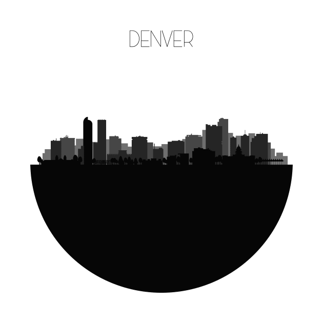 Denver Skyline V2 by inspirowl