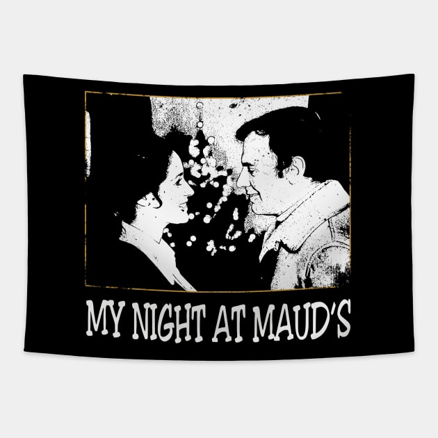 Relive the Romance and Philosophy of Mauds on Tees Tapestry by SaniyahCline