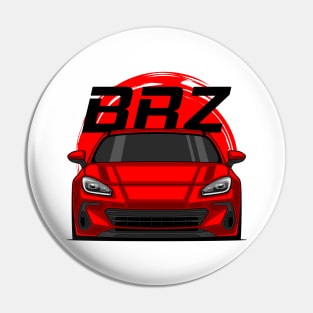 New Gen Red BRZ MK2 Front JDM Pin