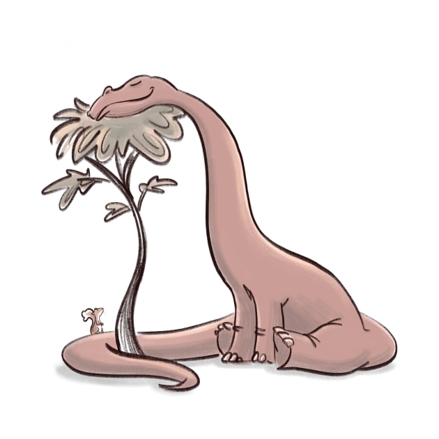 Dinosaur naps by Jason's Doodles