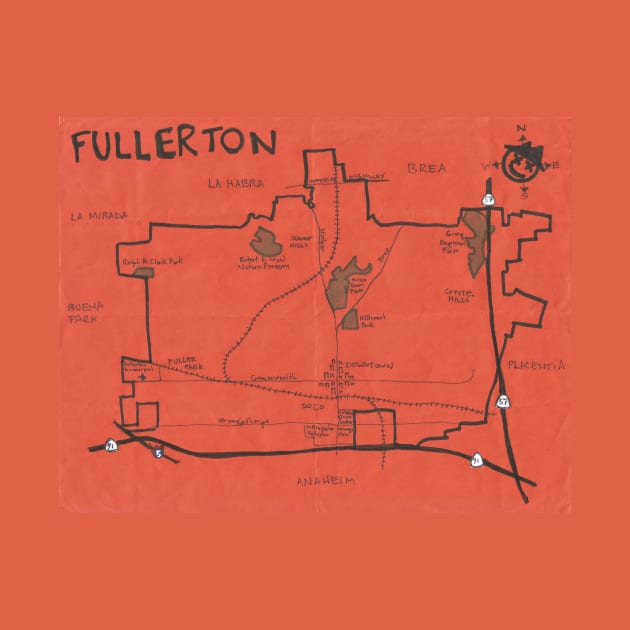 Fullerton by PendersleighAndSonsCartography