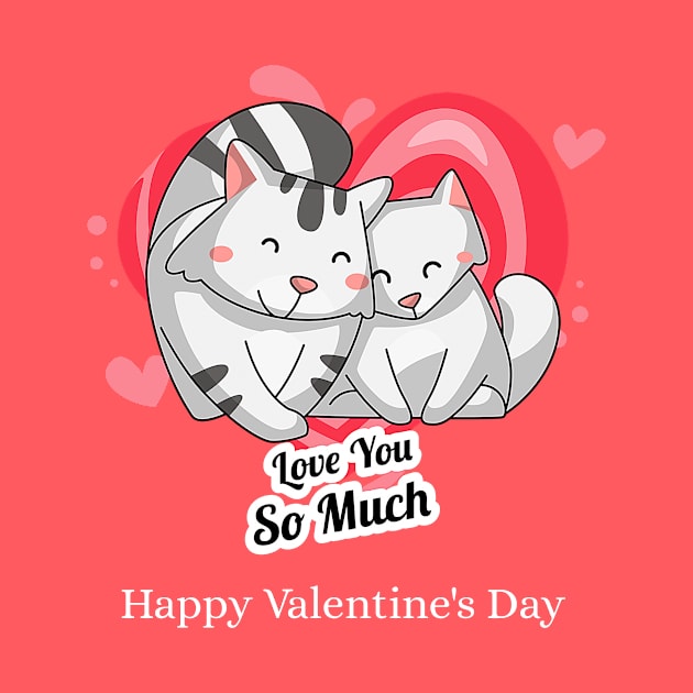 Love You So Much (cats) Happy Valentines by PersianFMts