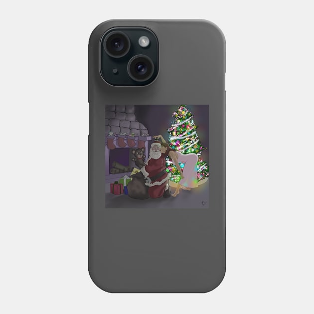 Seen Phone Case by Rumble's Blue and Friends Too 