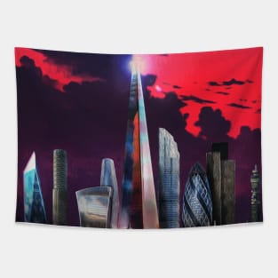 London cityscape Tapestry