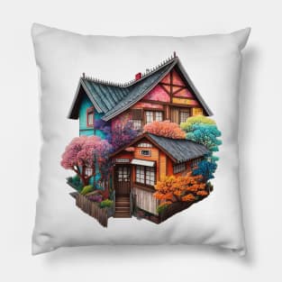 The houses of Ōsaka Pillow