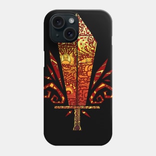 Great sword cuts butt Phone Case