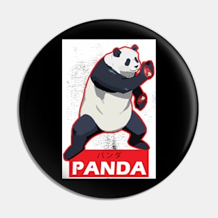 PANDA - MANGA JUJUTSU KAISEN 0 UT GRAPHIC T-SHIRT Pin