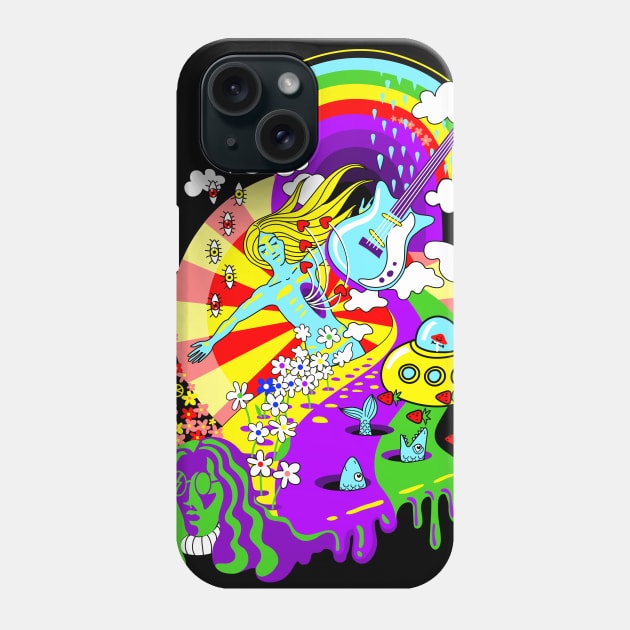 Psychodelic Phone Case by ewdondoxja