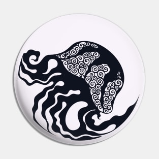 Jellyfish Pin