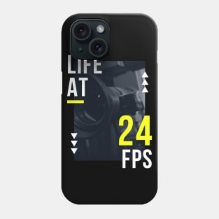 Life At 24fps Phone Case