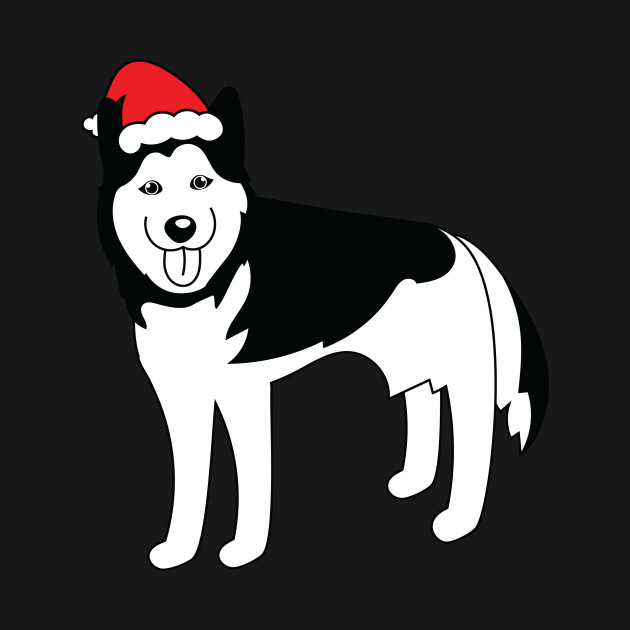 Disover Christmas Husky - Christmas Husky - T-Shirt