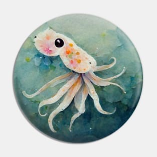 Baby Squid Pin