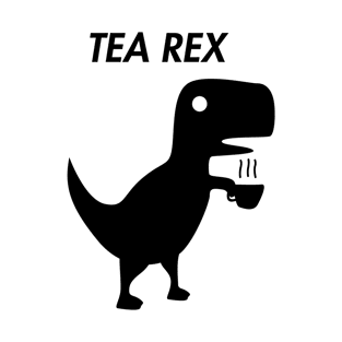 Silhouette tea rex T-Shirt