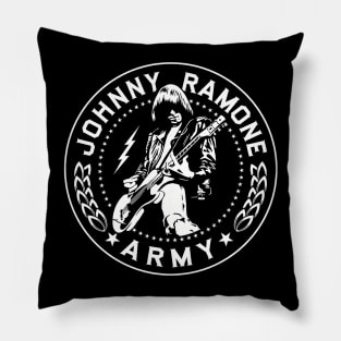 Johnny Ramone Army Pillow