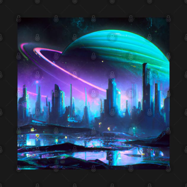 Alien City by ElectricPeacock