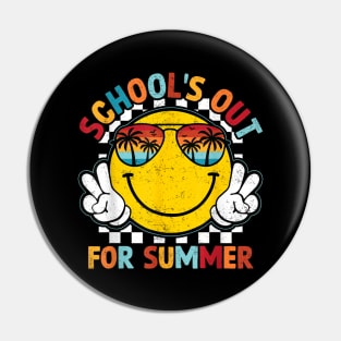 school out for hello summer Pin