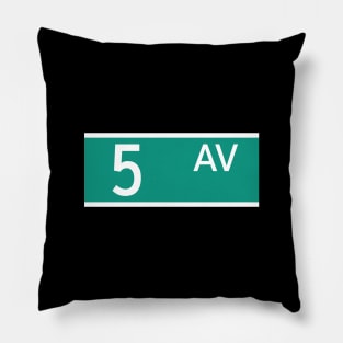 5 Av Pillow