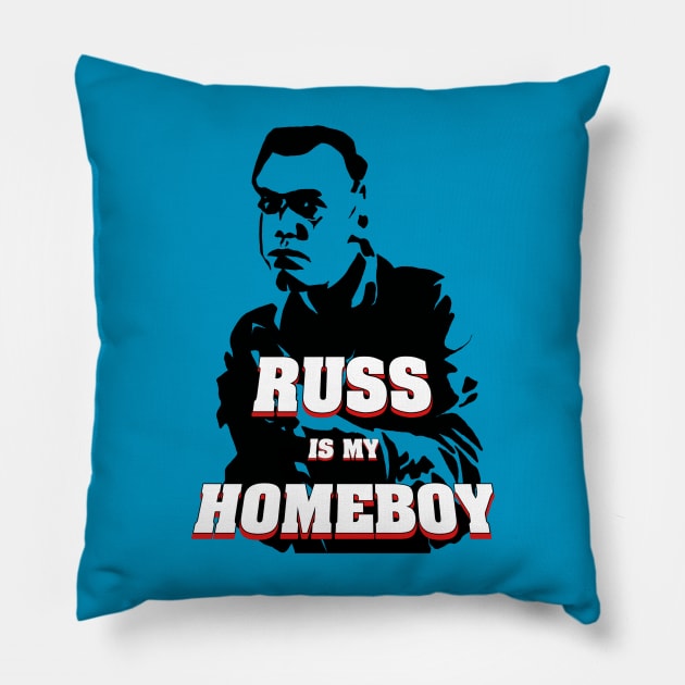 Russ Thorn is My Homeboy Pillow by WatchTheSky