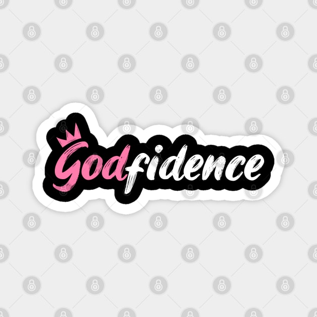 Godfidence Confidence Magnet by stuffbyjlim