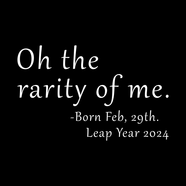 Feb 29th Birthday February 29th Leap Year Birthday Gifts by DesignergiftsCie