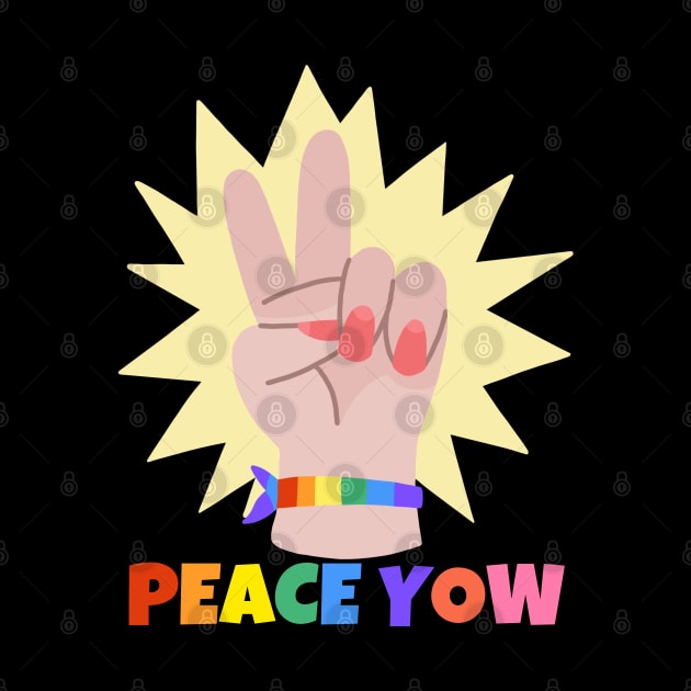 Peace Yow LGBT by ricricswert