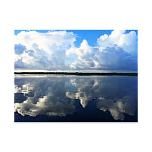 Cloud Reflection Along the Intracoastal Waterway T-Shirt