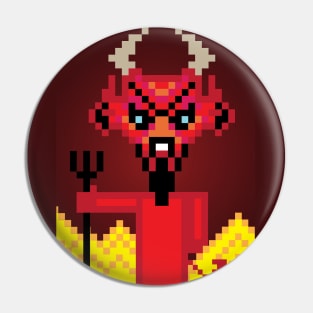 Pixel in inferno Pin