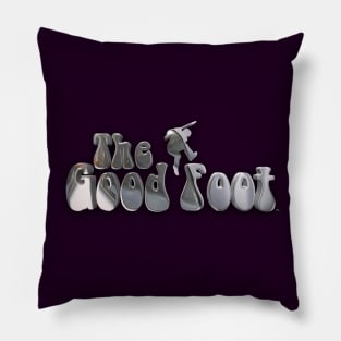 The Good Foot Logo (Made for tapestries) Pillow