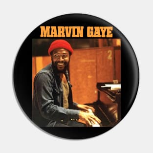 Marvin Gaye 1974 Pin