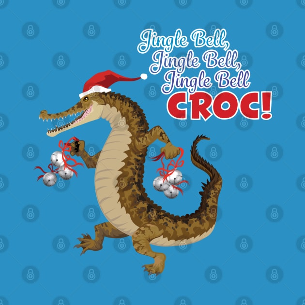 Jingle Bell Croc by Peppermint Narwhal