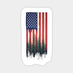 America, memorial day Magnet