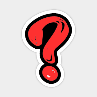 question mark Magnet