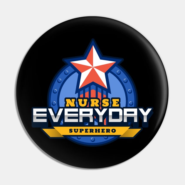 Nurse - Everyday superhero Pin by All About Nerds