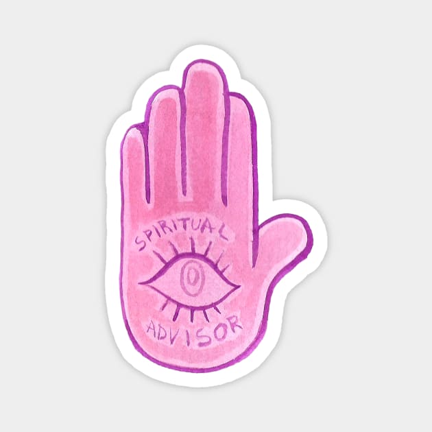 spiritual advisor Magnet by melivillosa