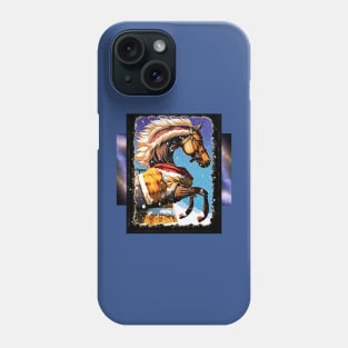 Jumping Horse Anime Phone Case