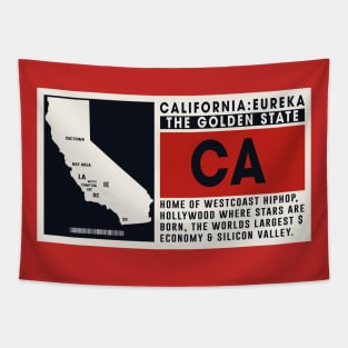 California CA Tapestry