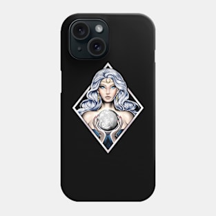 Greek Moon Goddess Nyx Phone Case