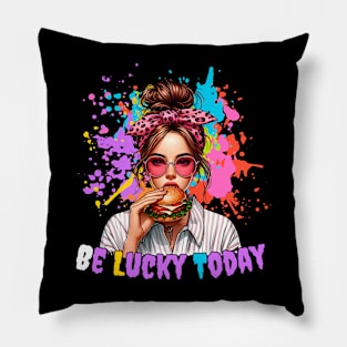 BLT bandana girl Pillow